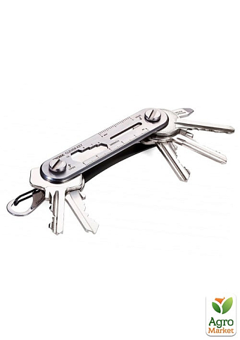 Брелок с ключами Troika Clever Key, черный (KCL81/TI) - фото 2