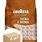 Кофе зерновой (Crema e Aroma) ТМ "Lavazza" 1кг упаковка 6шт