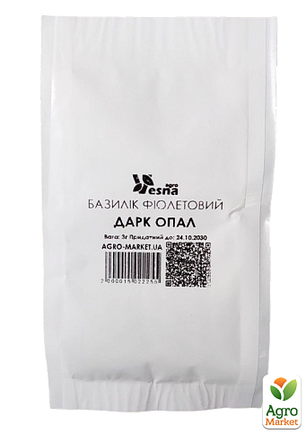 На развес Базилик фиолетовый "Дарк Опал" ТМ "Весна" цена за 3г - фото 2
