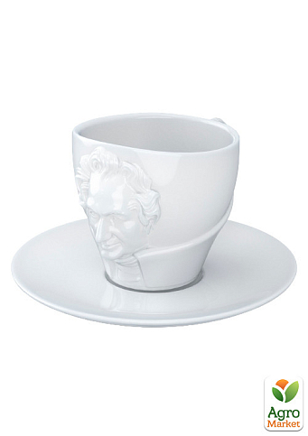 Чашка з блюдцем Tassen Йоганн Вольфганг фон Гете (260 мл), порцелянова (TASS801101/TR) - фото 3