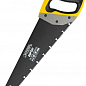 Ножівка столярна MASTERTOOL BLACK ALLIGATOR 350 мм 9TPI MAX CUT загартований зуб 3D заточування тефлонове покриття 14-2435 купить