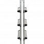 Лестница алюминиевая двухсторонняя Кентавр 4Д