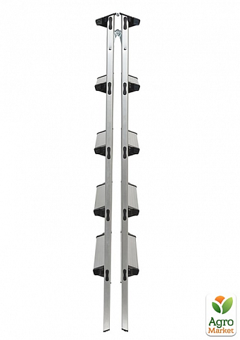 Лестница алюминиевая двухсторонняя Кентавр 5Д - фото 5