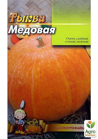 Тыква "Медовая" (Большой пакет) ТМ "Весна" 4г - фото 2