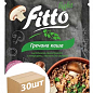 Каша гречана швидкого приготування з грибами, овочами та зеленню ТМ "Fitto light" 40г упаковка 30 шт