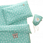 Комплект постельного белья для младенцев ТM PAPAELLA мята 8-33344*002
