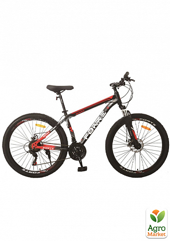 Велосипед FORTE BRAVES розмір рами 19" розмір коліс 29" чорно-червоний (117844)