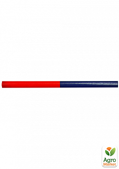 Олівець столяра 180мм, червоно-синій №04-3031