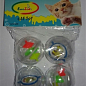 UniZoo Іграшка для кішок м'яч прозорий 4,5 см 4 штуки (8248130)