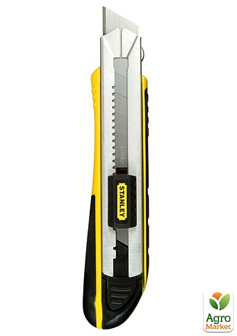Нож FatMax Cartridge длиной 138 мм с лезвием шириной 9 мм с отламывающимися сегментами STANLEY 0-10-475 (0-10-475) - фото 2