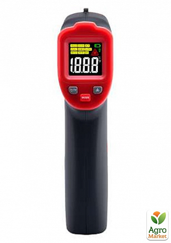 Бесконтактный инфракрасный термометр (пирометр) цв дисплей, -50-400°C, 12:1, EMS=0,1-1  WINTACT WT327A - фото 3