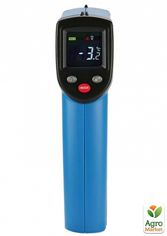 Безконтактний інфрачервоний термометр (пірометр) цв дисплей -50-400°C, 12:1, EMS=0,1-1 BENETECH GM333A - фото 3