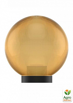 Шар диаметр 150 золотой призма  Lemanso PL2102 макс. 25W  + баз (331102)2