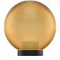 Шар диаметр 150 золотой призма  Lemanso PL2102 макс. 25W  + баз (331102)