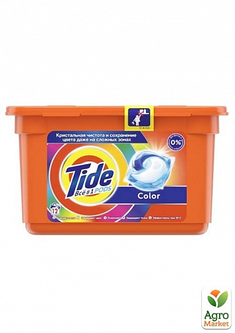 TIDE капсули для прання Color 12 шт