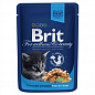 Brit Premium Kitten Chicken Влажный корм для котят с курицей в соусе  100 г (5060260)