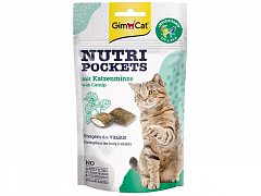 GimCat Nutri Pockets with Catnip Лакомство для кошек, кошачья мята и мультивитамин  60 г (4191900)2