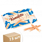 Вафельные трубочки (молочная начинка) ПКФ ТМ "Konafetto" 140гр упаковка 15шт