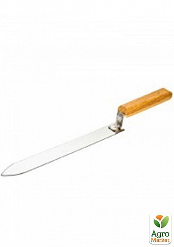 Нож пчеловода для распечатки сот 250 мм (нержавейка/дерево)