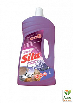 Моющее средство для пола и поверхностей "Sila" Лаванда 1 л2