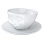 Чашка с блюдцем для кофе Tassen "Вкуснота" (200 мл), фарфор (TASS14601/TA) купить