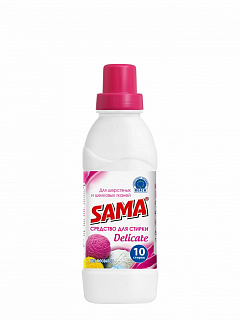 Засіб для прання "SAMA" "Delicate" для вовняних та шовкових тканин 500 г1