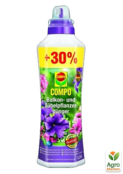 Жидкое удобрение для балконных растений COMPO 1,3л (4367)2