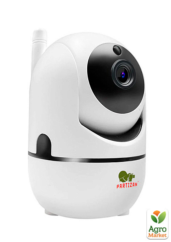 3.0MP поворотна IP-відеокамера Partizan Cloud Robot FullHD IPH-2SP-IR 1.1
