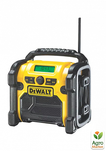 Зарядний пристрій-радіоприймач DAB / FM DeWALT, AUX порт, USB порт DCR020 ТМ DeWALT