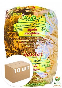 Макарони (локшина вузька) ТМ "Чевдар" 0,9 кг упаковка 10шт1