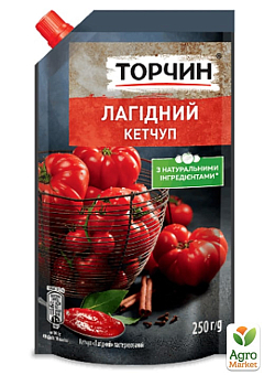 Кетчуп лагідний ТМ "Торчин" 250г2