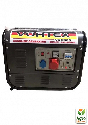 Бензиновый генератор Vortex 3,5 кВт трехфазный (Германия) - фото 2