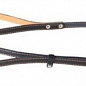 Поводки Коллар поводок одинарный с прошивкой (ширина 12мм, длина 122см) 04481 чёрный (4922430)
