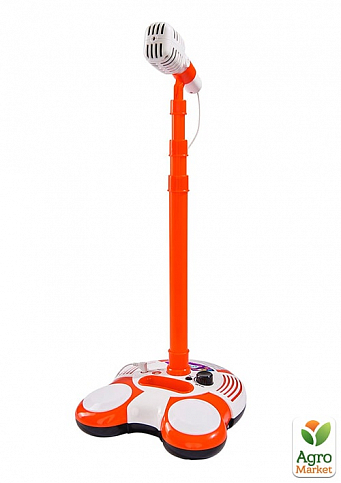 Музыкальный набор "Микрофон на стойке" с разъемом для MP3-плеера и световыми эффектами, 102 см, 6+ Simba Toys