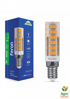 Світлодіодна лампа Feron LB-433 5W Е14 4000K1