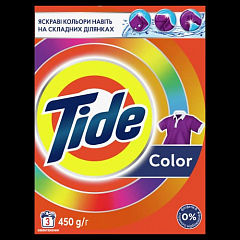 TIDE Автомат пральний порошок Color 450г2