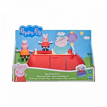 Игровой набор Peppa - МАШИНА СЕМЬИ ПЕППЫ (2 фигурки, звук) - фото 4