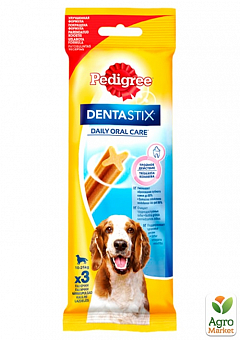 Лакомство для чистки зубов Denta Stix ТМ "Pedigree" 77г1