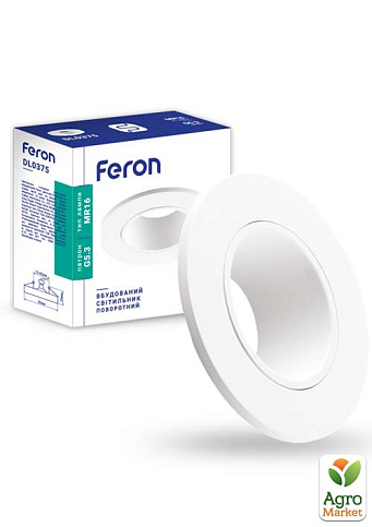 Встраиваемый поворотный светильник Feron DL0375 белый (40031)