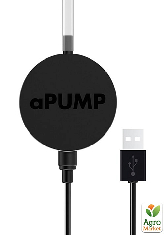 Бесшумный аквариумный компрессор aPUMP USB (5V) для аквариумов до 100 л (7910)