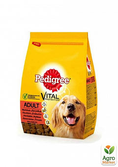 Корм для взрослых собак Vital Protection (с говядиной и птицей) ТМ "Pedigree" 2.6кг1