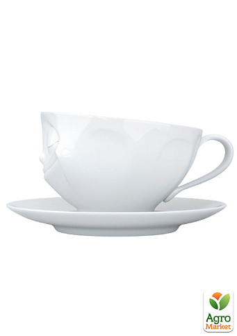 Чашка з блюдцем для кави Tassen "Поцілунок" (200 мл), порцеляна (TASS14201/TA) - фото 2