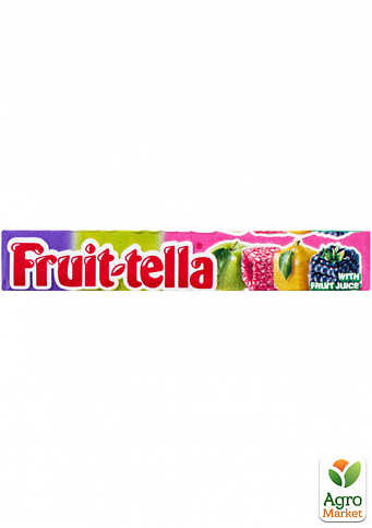 Жувальні цукерки (Садові фрукти) ТМ "Fruit-tella" 41гр упаковка 20шт - фото 2