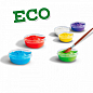 Гуаш серії "Еко" - ЯСКРАВА ПАЛІТРА (6 кольорів, в пластикових баночках) купить
