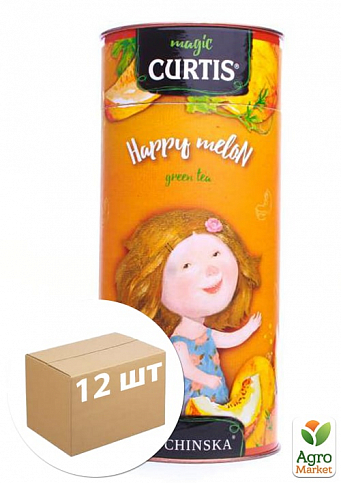 Чай Happy Melon (пачка) ТМ "Curtis" 80г упаковка 12шт