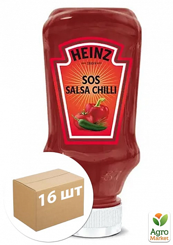 Соус Salsa Chilli ТМ "Heinz" 245г упаковка 16шт