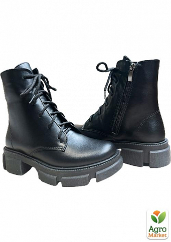 Жіночі зимові черевики Amir DSO116 36 22,5см Чорні - фото 5