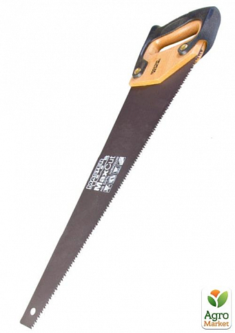 Ножовка столярная MASTERTOOL 7TPI MAX CUT тефлоновое покрытие 450 мм закаленный зуб 3D заточка 14-2345