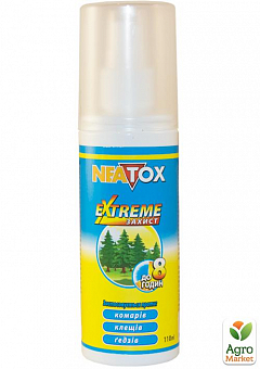 Спрей від комарів, кліщів і джмелів "NeoTox" 110мл2