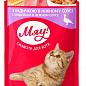 Вологий корм Мяу для кішок, з індичкою та печінкою в соусі, 100 г (3567740)